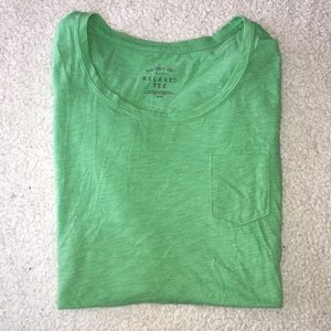 Aero Green Pocket Tee